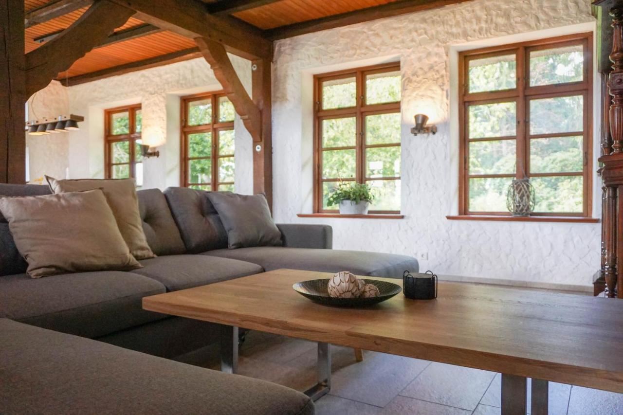 Ruhe Unter Reet-Haus Mit Sauna, Whirlpool Und Kamin Gnarrenburg Εξωτερικό φωτογραφία