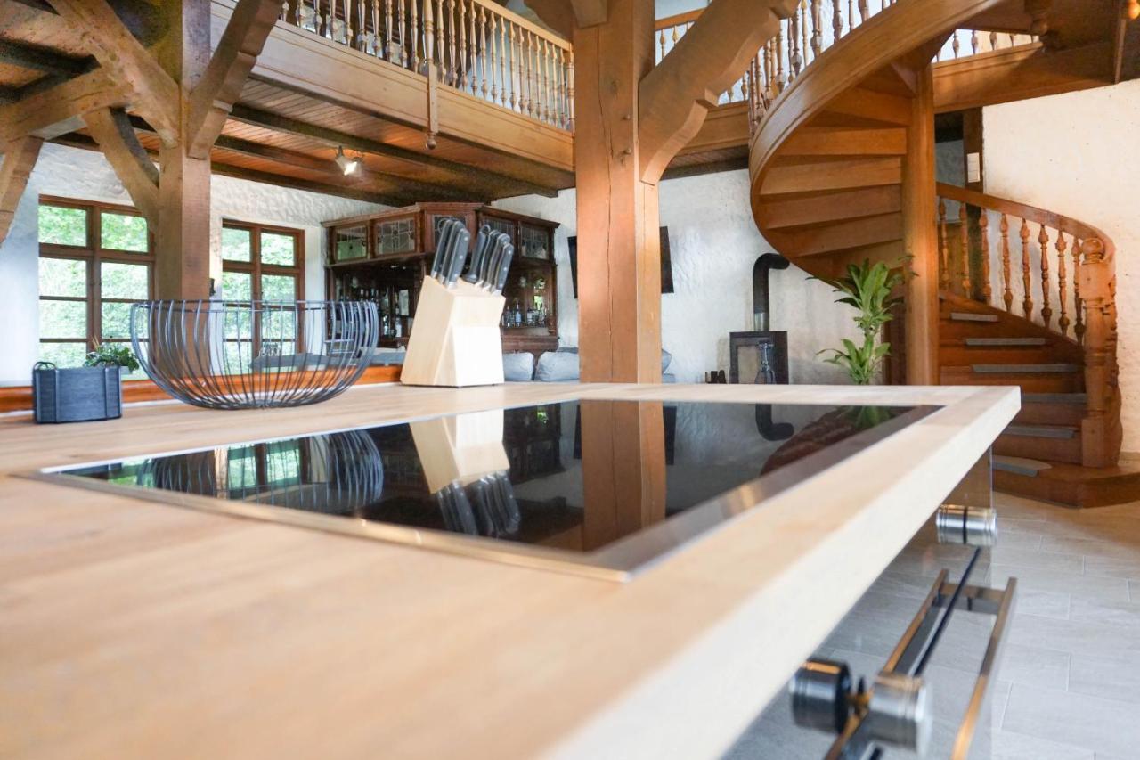 Ruhe Unter Reet-Haus Mit Sauna, Whirlpool Und Kamin Gnarrenburg Εξωτερικό φωτογραφία