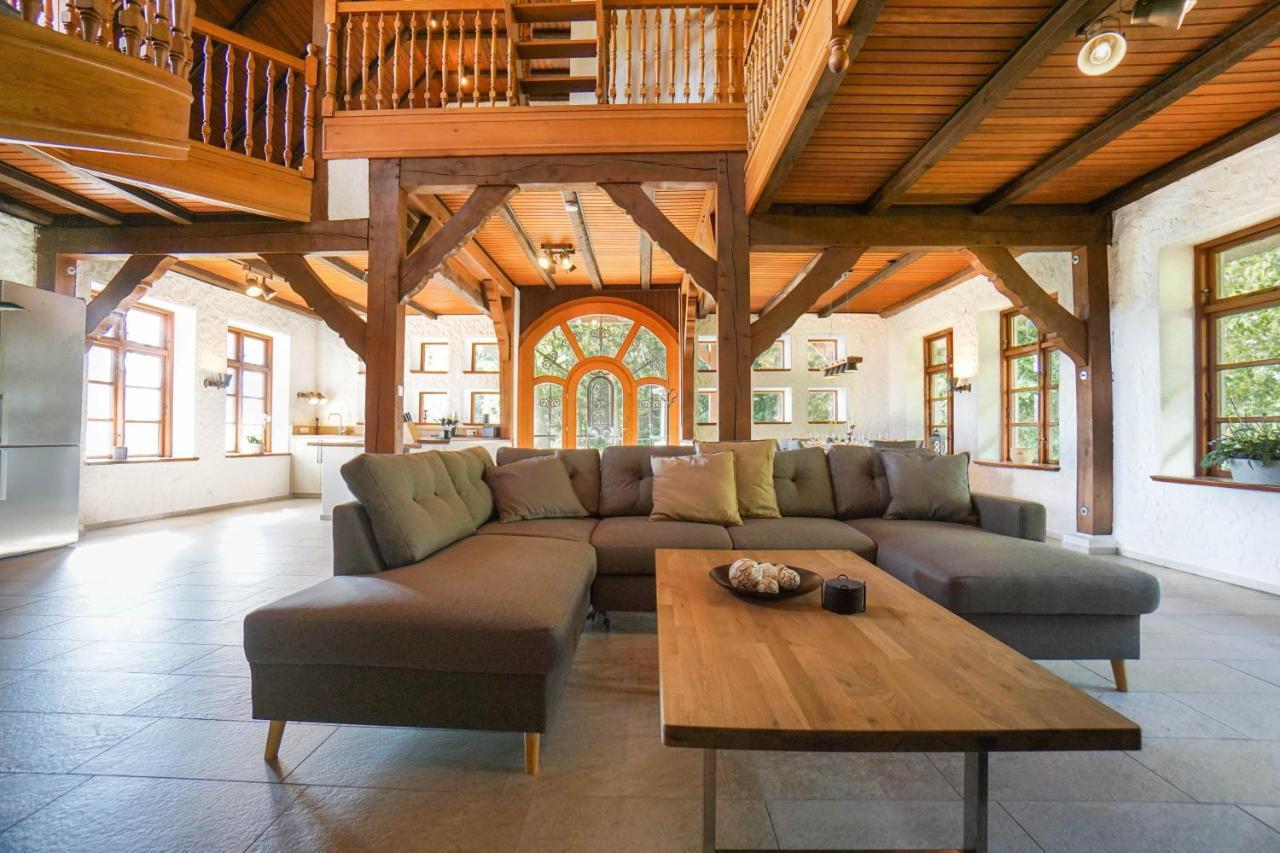 Ruhe Unter Reet-Haus Mit Sauna, Whirlpool Und Kamin Gnarrenburg Εξωτερικό φωτογραφία